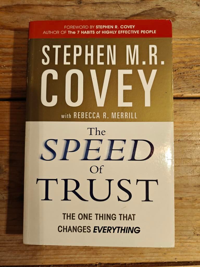 The speed of trust., Ophalen of Verzenden