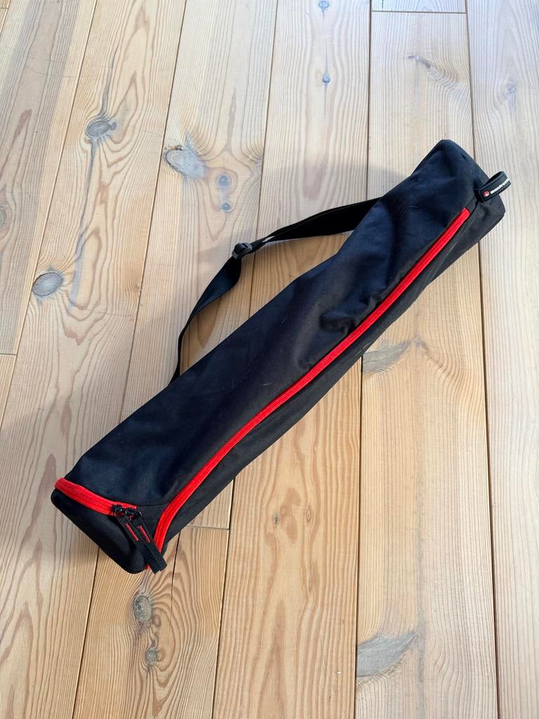 Manfrotto Statief met Accessoires, Ophalen of Verzenden, Gebruikt, 150 tot 175 cm, Driepoot