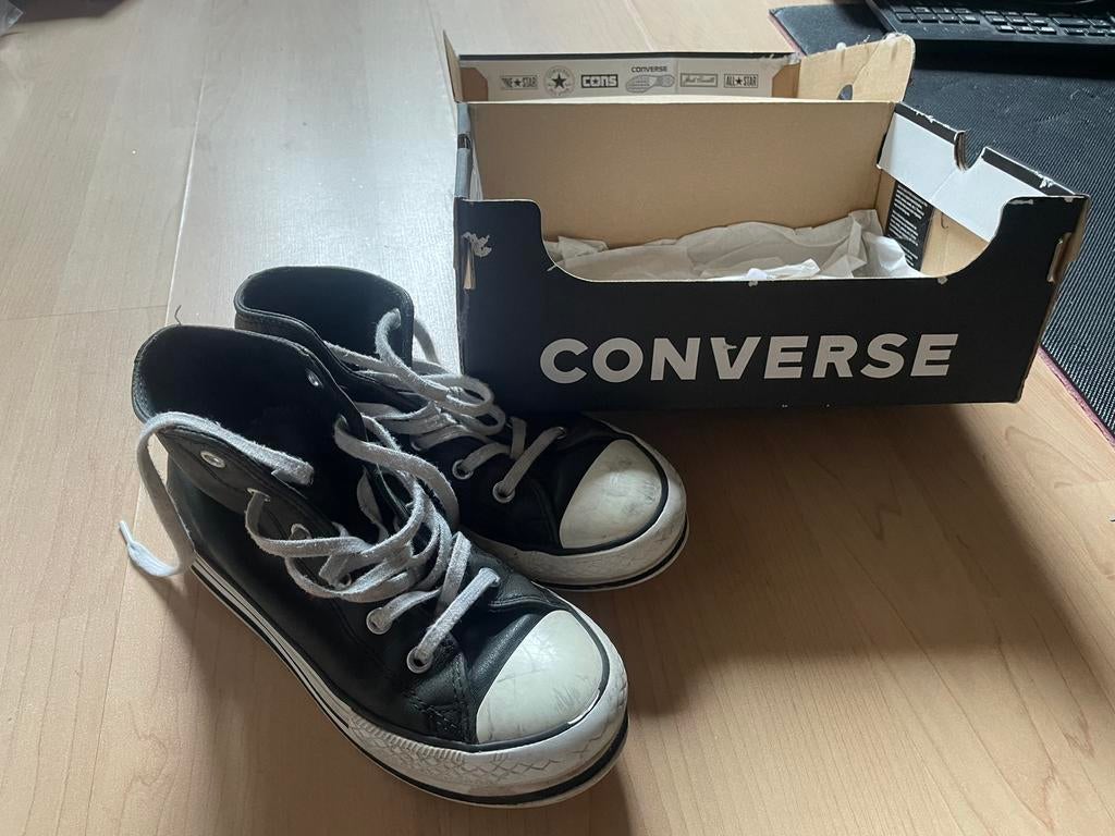 Converse schoenen zwart Maat 33, Ophalen of Verzenden, Zo goed als nieuw, Jongen of Meisje, Schoenen