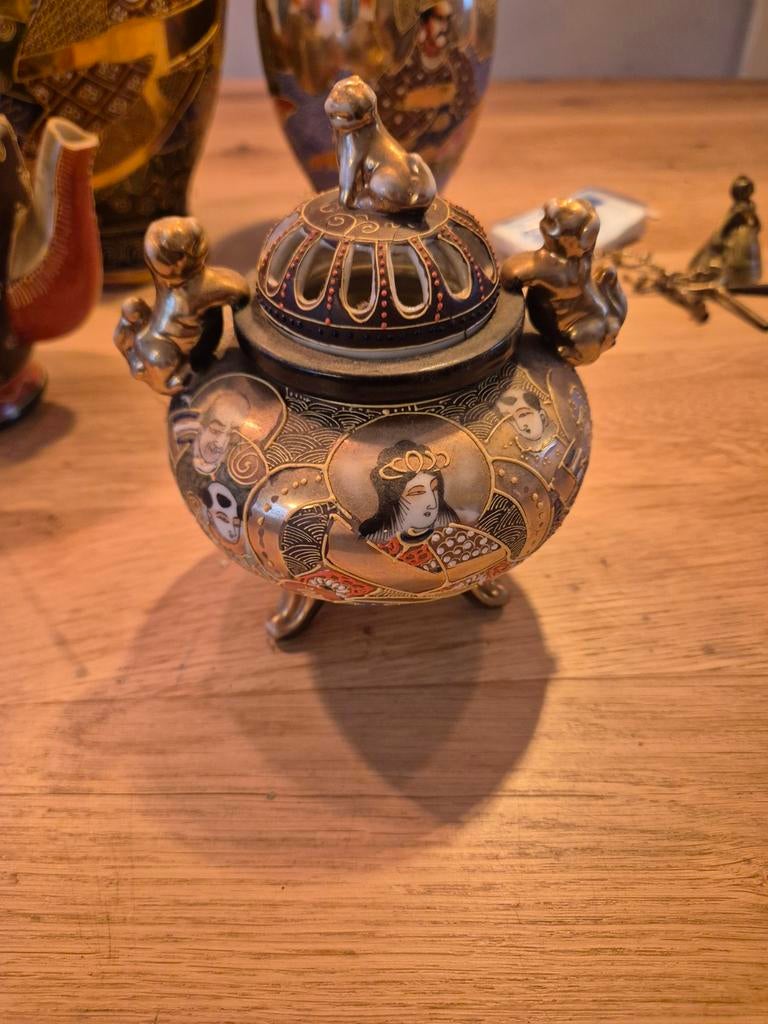 Oude Japanse wierookbrander, Ophalen of Verzenden