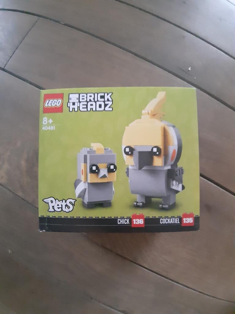 Nieuw 40481 valkparkiet lego brick headz, Ophalen of Verzenden, Nieuw, Complete set, Lego