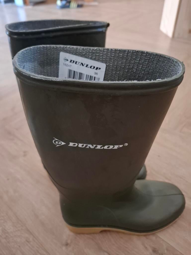 Dunlop Regenlaarzen Maat 36, Ophalen of Verzenden, Dunlop, Groen, Regenlaarzen