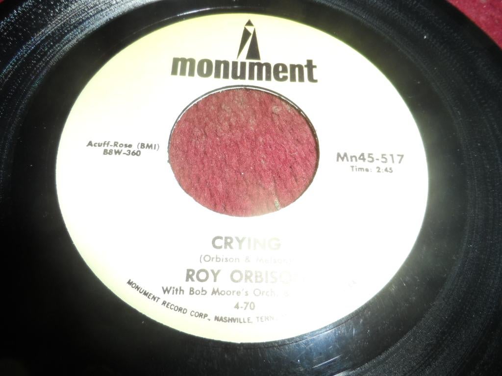 Roy Orbison - Candy Man / Crying, Gebruikt, 7 inch, Single, Ophalen of Verzenden