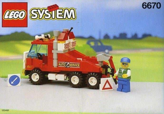 LEGO 6670-1 - Rescue Rig, Gebruikt, Lego, Info@lego.nl, Ophalen of Verzenden