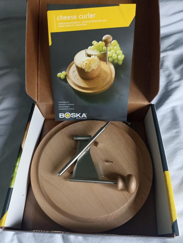 Boska Kaaskruller - Nieuw in doos, Huis en Inrichting, Keuken | Keukenbenodigdheden, Ophalen of Verzenden, Zo goed als nieuw