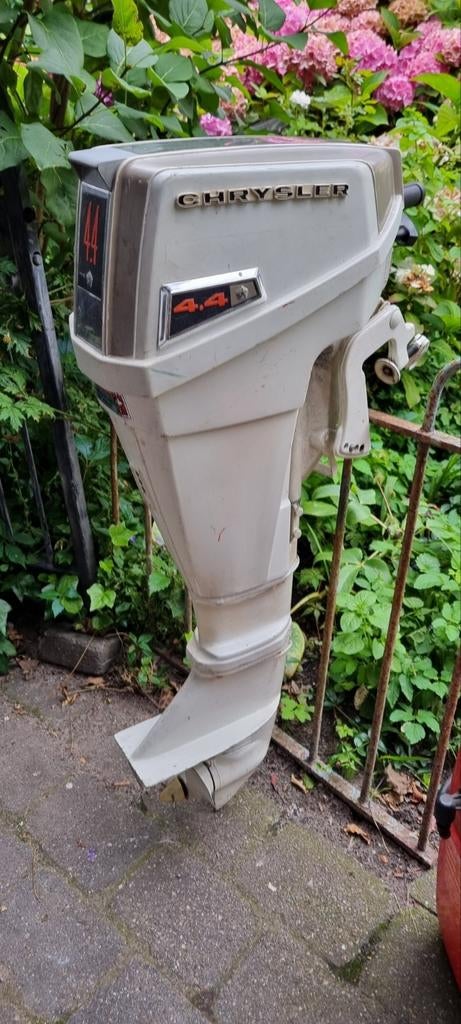 vintage jaren 60 chrysler 4.4 pk buitenboordmotor, Ophalen, Gebruikt, Motor en Techniek, Zeilboot of Motorboot