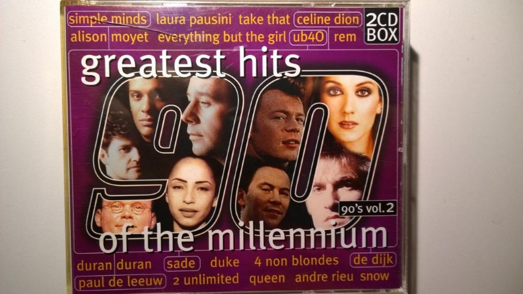 Greatest Hits Of The Millennium 90's Volume 2, Ophalen of Verzenden, Zo goed als nieuw, Pop
