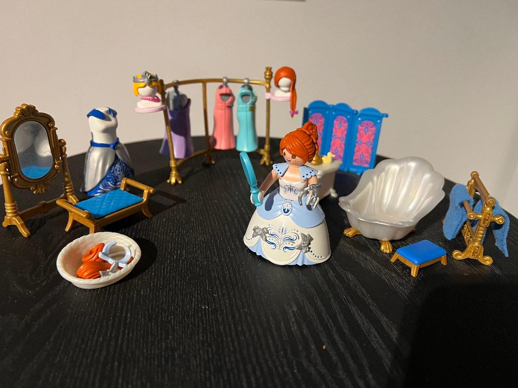PLAYMOBIL Princess Kleedkamer - 70454, Kinderen en Baby's, Ophalen, Zo goed als nieuw, Complete set