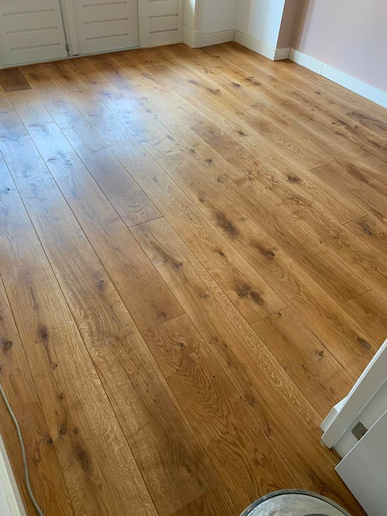 MAANDAKTIE Parket schuren all in met 2k olie nu € 15,00 p/m2, Garantie, Laminaat of Parket
