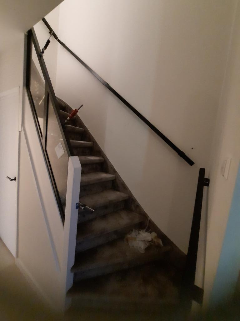 Stalen Trapleuning / Trapleuning opmaat, Diensten en Vakmensen, Lassers en Metaalbewerking, Komt aan huis, Overige metaalbewerking