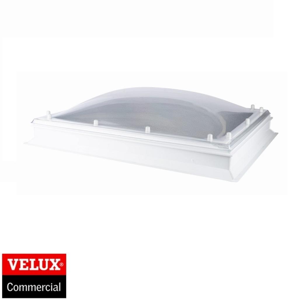 Velux JetBik lichtkoepel 100x100cm - NERGENS GOEDKOPER!, Kunststof, Zwart, Overige typen, Nieuw