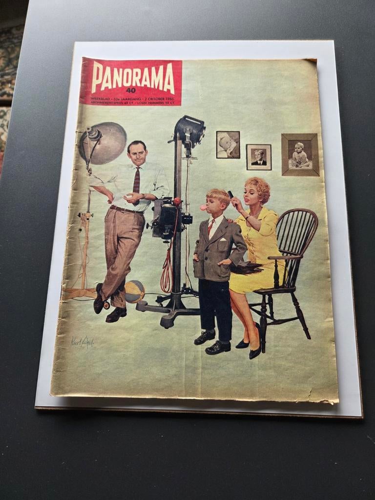 Panorama 2 Oktober 1965 - Leuk Tijdsdocument!, Boeken, Tijdschriften en Kranten, Ophalen of Verzenden, Gelezen