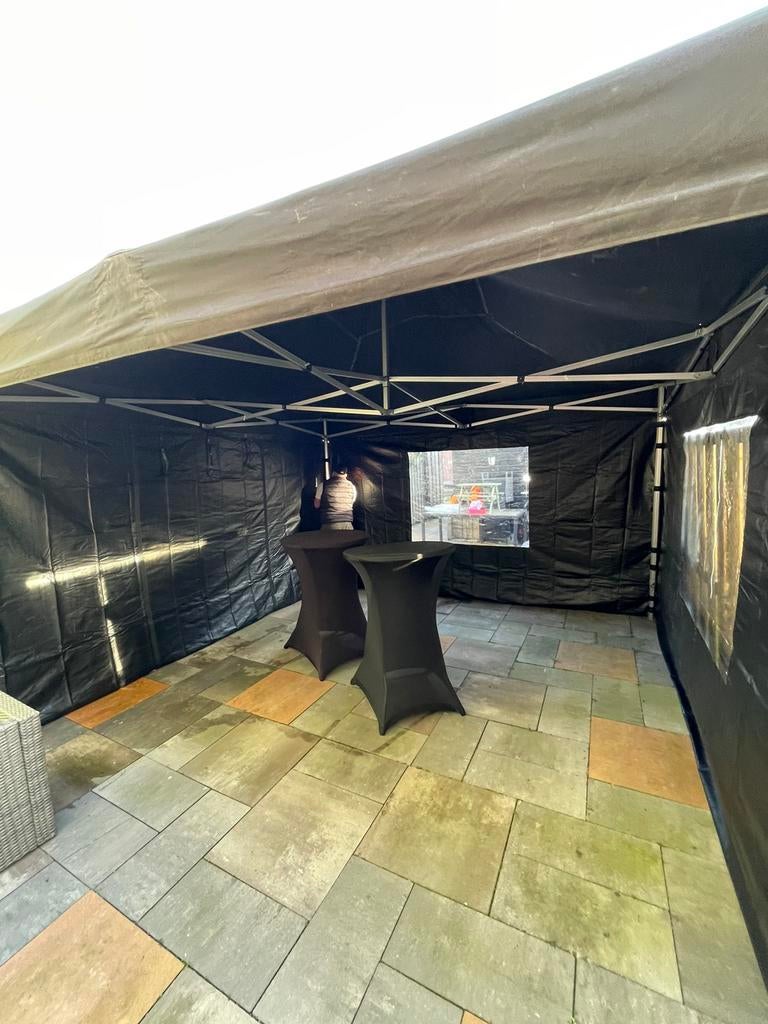 Partytent te huur almere 4x4 4x6 4x10, Ophalen, Zo goed als nieuw, Minder dan 4 meter, Partytent