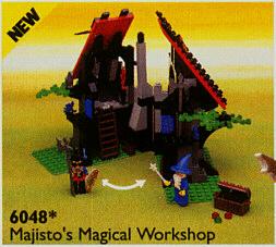 Lego Castle Dragon Knights 6048 Majisto's Magical Workshop, Ophalen of Verzenden, Zo goed als nieuw, Complete set, Lego