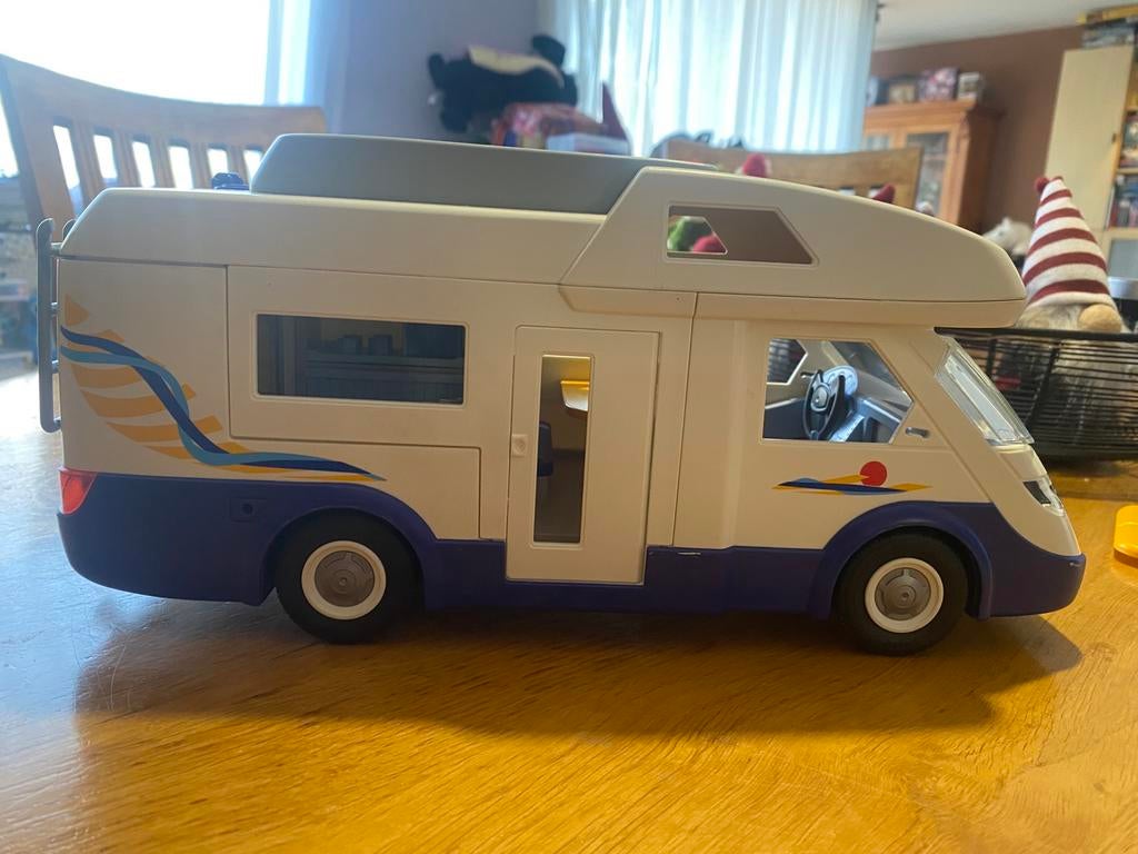 Playmobil camper, Ophalen of Verzenden, Gebruikt