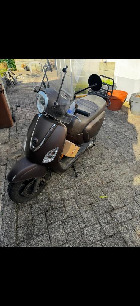 Sym fiddle scooter, Ophalen of Verzenden, Zo goed als nieuw, Benzine