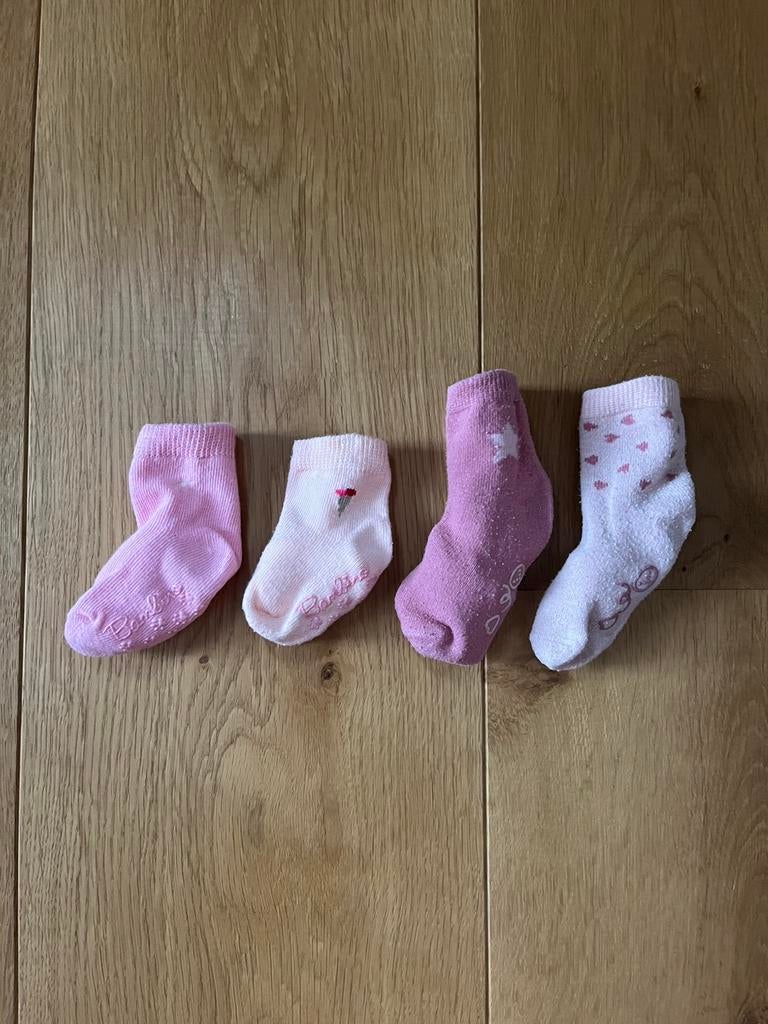 Kruidvat babysokken, Kinderen en Baby's, Babykleding | Schoentjes en Sokjes, Zo goed als nieuw, Sokjes, Verzenden, Meisje