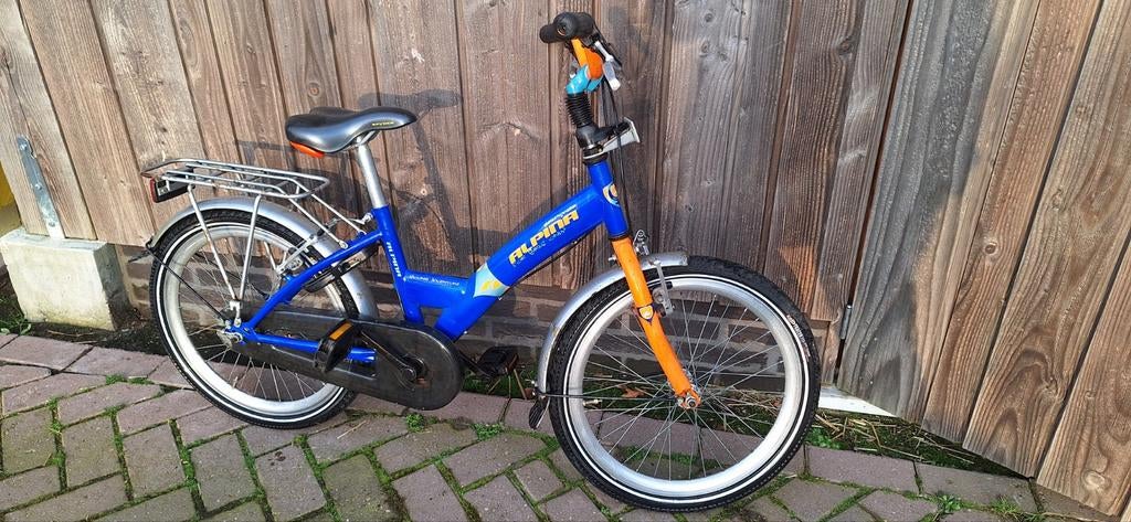 Degelijke Alpina kinderfiets - 20 inch, Fietsen en Brommers, Fietsen | Meisjes, Gebruikt, 20 inch, Handrem, Ophalen
