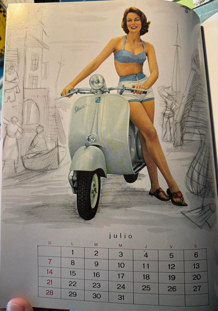 Boek over Vespa, Verzenden, Zo goed als nieuw, Motoren