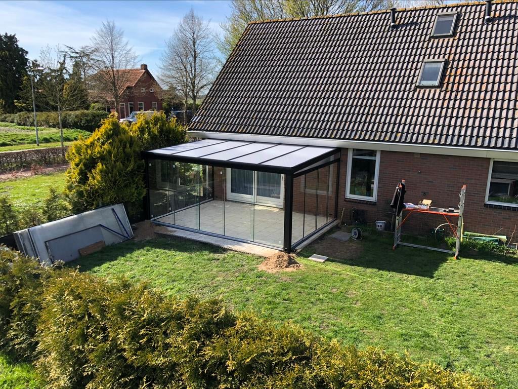 Actie Complete project 5900,-incl montage, Tuin en Terras, Overkappingen, Nieuw, Veranda, Ophalen of Verzenden