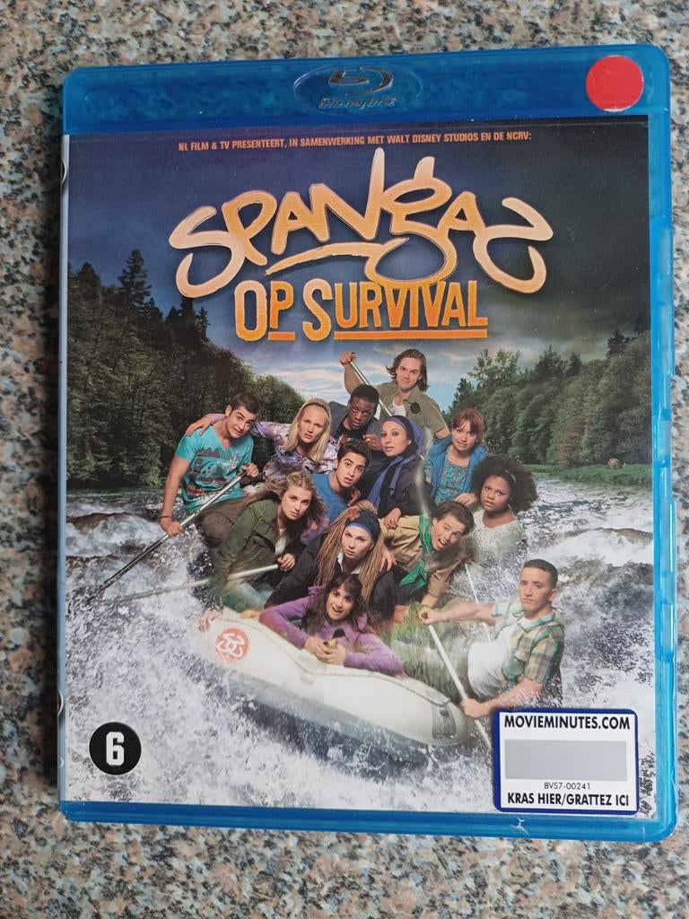 Spangas op Survival - Blu-ray, Cd's en Dvd's, Ophalen of Verzenden, Gebruikt, Kinderen en Jeugd