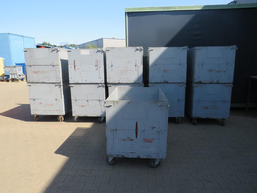 mobiele transportkist transportkisten met dubbele klep, Ophalen, Gebruikt, 100 cm of meer, 60 cm of meer