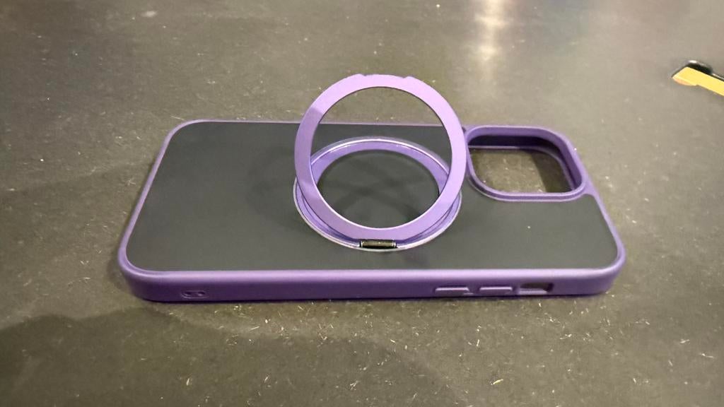 Purple silicone case iphone 14 Pro Max, Ophalen of Verzenden, Zo goed als nieuw, IPhone 14 Pro Max