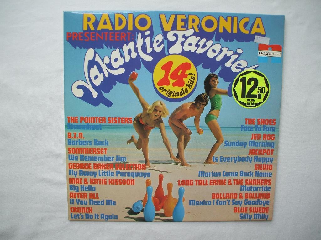 Radio Veronica - Vakantie favorieten LP, Cd's en Dvd's, Vinyl | Verzamelalbums, Ophalen of Verzenden, Gebruikt, 12 inch, Pop