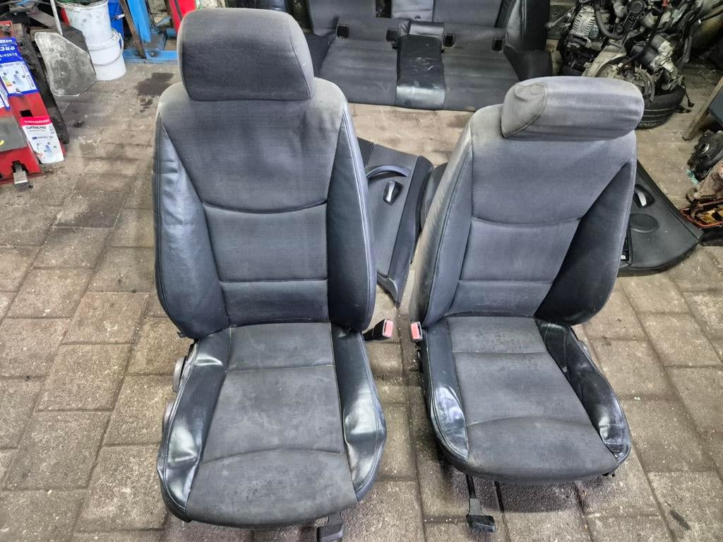 Interieur half leer BMW 3-serie E90 met rollo's, Ophalen of Verzenden, Gebruikt, BMW