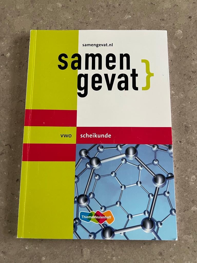 Samenvattingenbundel VWO Scheikunde, Ophalen, VWO, Scheikunde, ThiemeMeulenhoff