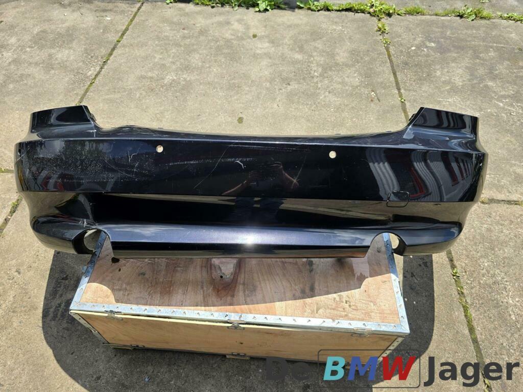 Achterbumper zwart BMW 3-serie E92 E93 51110034475, Gebruikt, Ophalen of Verzenden, Achter, Bumper