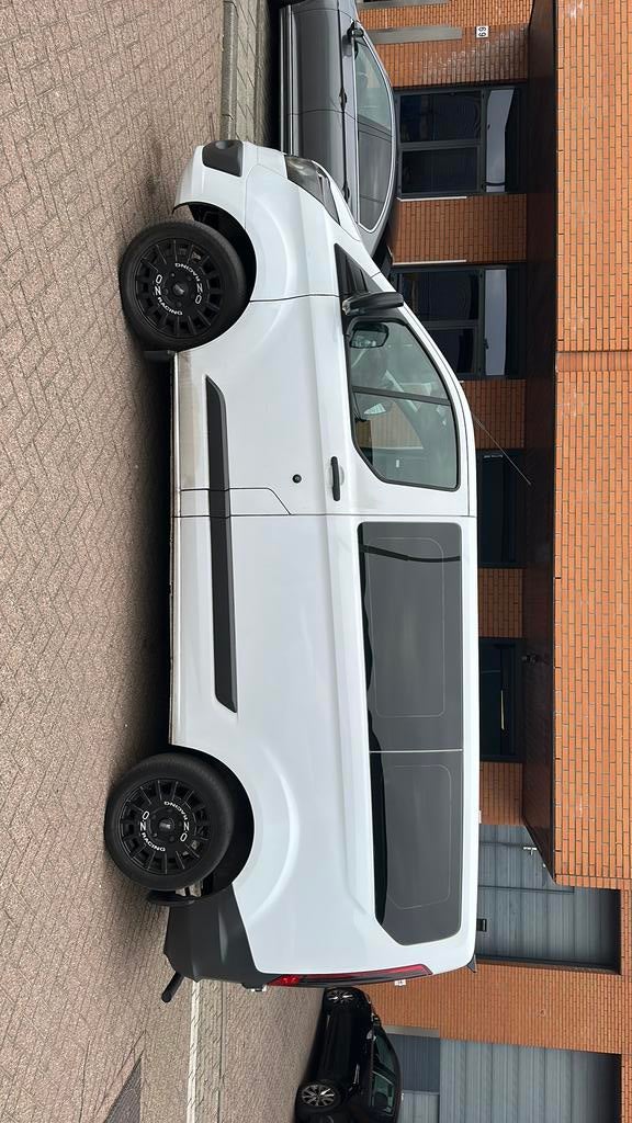 Ford Transit 2.2 D 74KW Kombi 300 L1h2 2014 Wit, Auto's, Voorwielaandrijving, Euro 5, Stof, 1898 kg