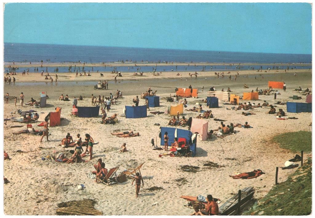 992118 Ameland 1968 Gelopen met postzegel, Ophalen of Verzenden, 1960 tot 1980, Gelopen, Waddeneilanden