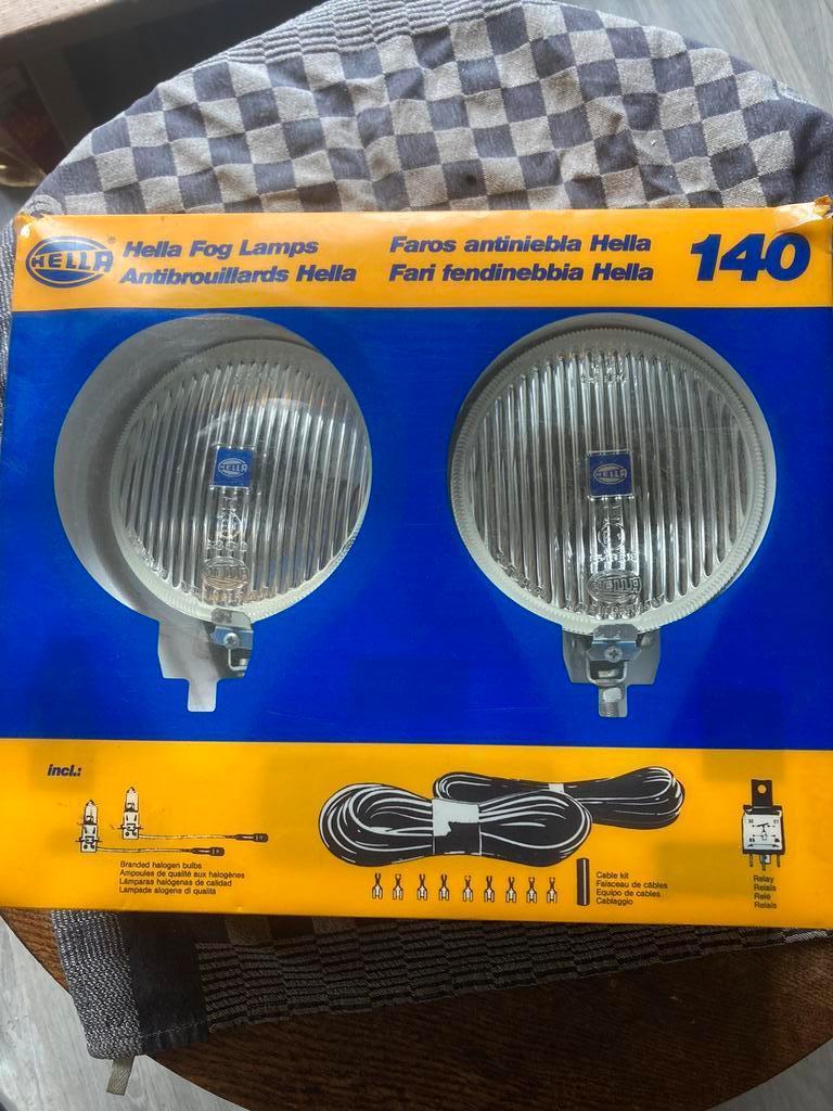Oldtimer 1 Set Hella witte mistlampen type 140, Ophalen of Verzenden, Nieuw