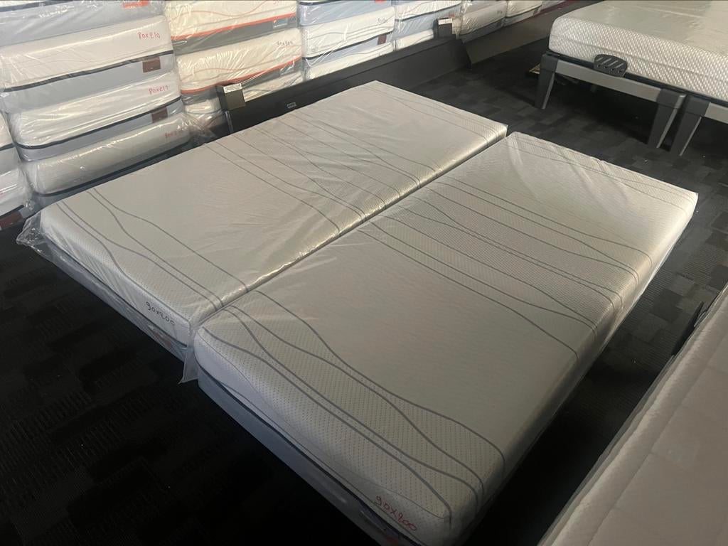 2x nieuwe mline slowmotion 6 maat 90x200 eventueel auping, Ophalen, 90 cm, Eenpersoons, Nieuw