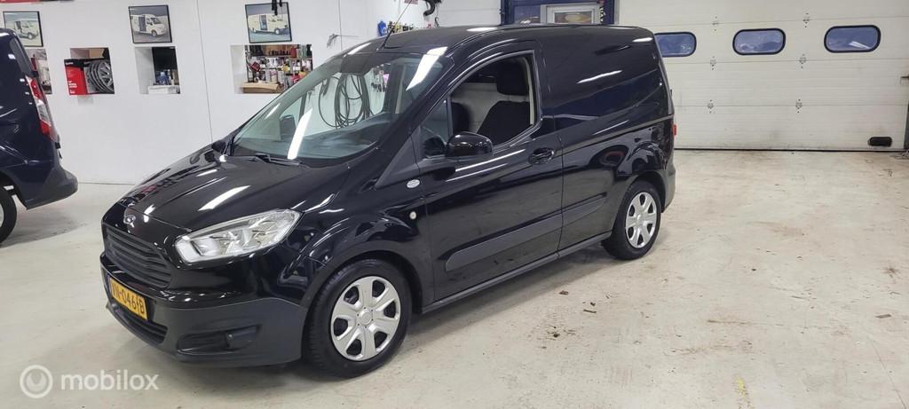 Ford Transit Courier 1.5 TDCI Ambiente, Euro 5, 4 cilinders, Zwart, Origineel Nederlands