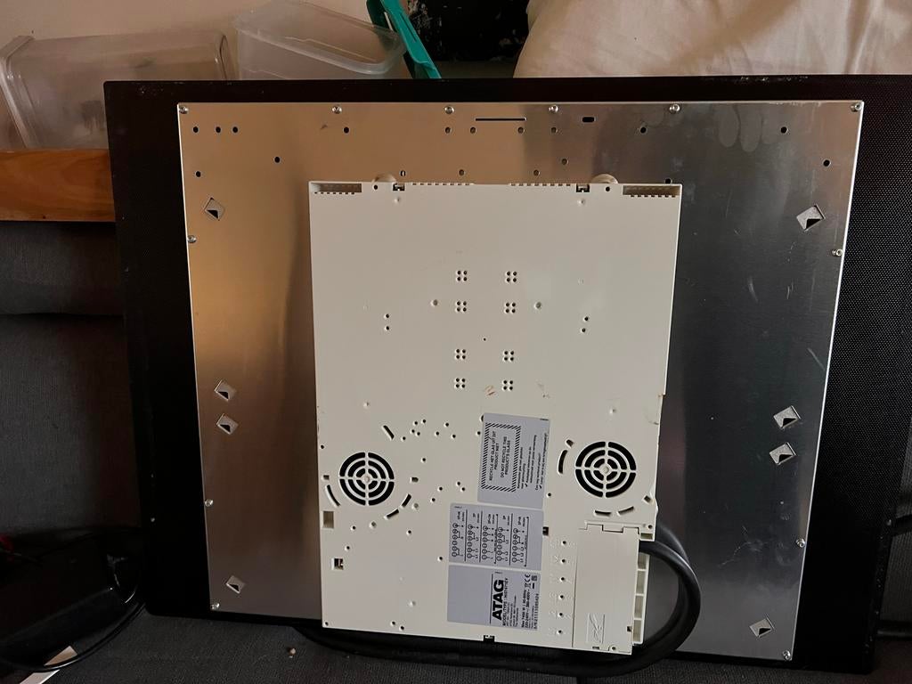 Atag inductiekookplaat met Novy afzuigkap, Ophalen, Nieuw, Inbouw, 600 tot 800 m³ per uur