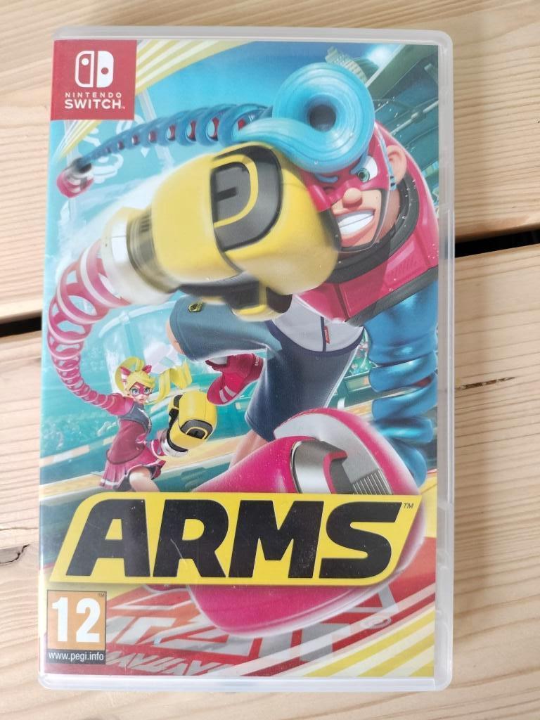 Switch: Arms, Spelcomputers en Games, Games | Nintendo Switch, Zo goed als nieuw, Vechten, 3 spelers of meer, Vanaf 12 jaar, Ophalen of Verzenden