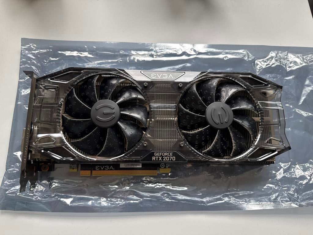 EVGA GeForce RTX 2070 Grafische Kaart, Computers en Software, Videokaarten, PCI-Express 3, HDMI, GDDR6, Ophalen of Verzenden