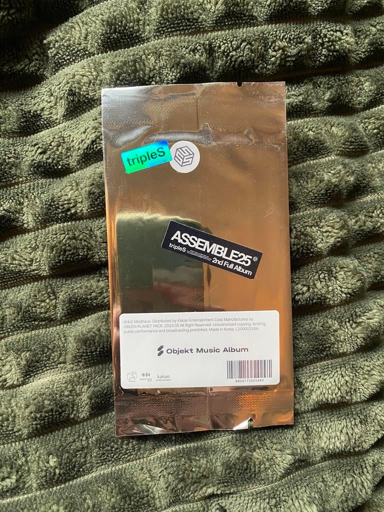 SEALED tripleS assemble25 objekt album nieuw pc set, Ophalen of Verzenden, Nieuw in verpakking, Aziatisch