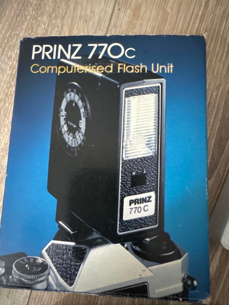 Prinz 770c Computerised Flash Unit, Ophalen of Verzenden, Gebruikt, Overige merken