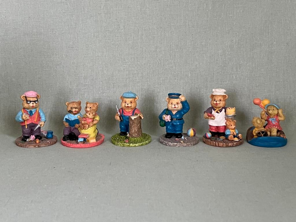 Beren beeldjes collectie, Verzamelen, Beelden en Beeldjes, Ophalen of Verzenden, Zo goed als nieuw, Dier