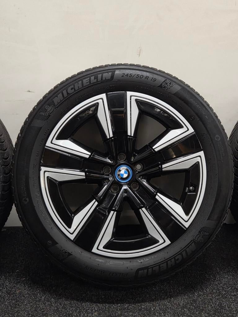 19 inch Origineel BMW iX3 G08 5x112 style 842 winter inc btw, 19 inch, Banden en Velgen, Clermont-Ferrand, France, Michelin
