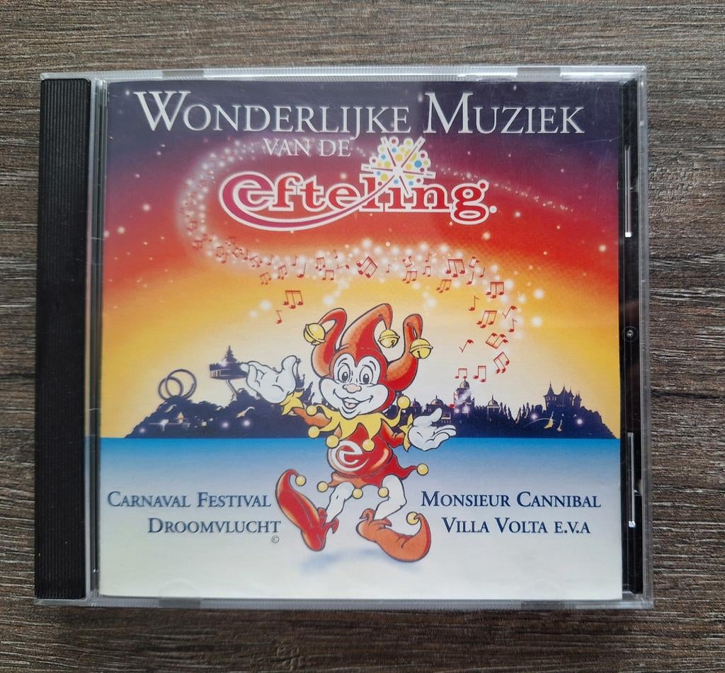 Officiële Efteling wonderlijke muziek CD retro 1998, Ophalen of Verzenden, Zo goed als nieuw, Overige typen
