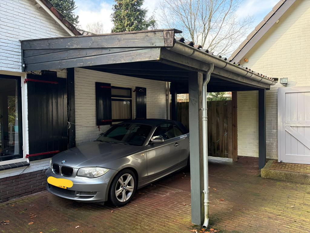 Houten carport - zelf demonteren, Tuin en Terras, Ophalen, 250 tot 500 cm, Schuur, Zonder ramen