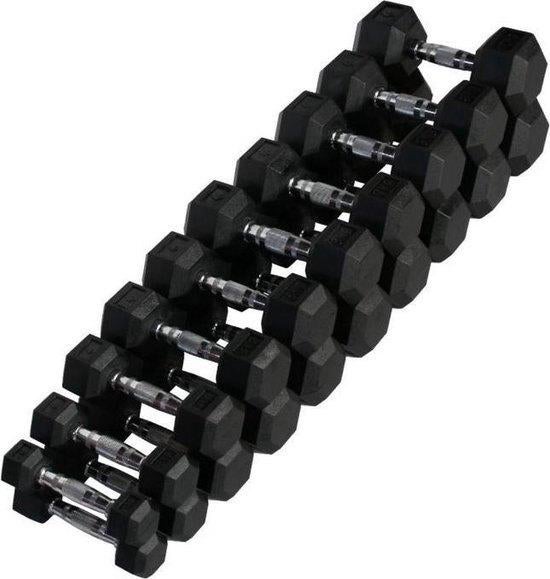 2 kg stappen SUPERDEAL! Hexa Dumbbell voordelige set halters, Sport en Fitness, Fitnessmaterialen, Nieuw, Dumbbell, Armen, Benen
