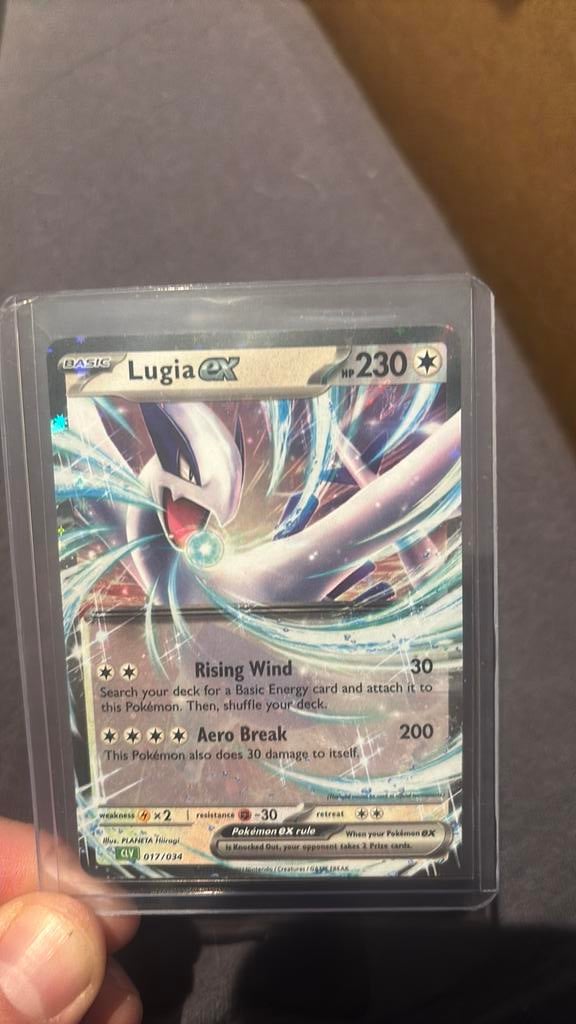 Lugia EX, Ophalen of Verzenden, Zo goed als nieuw