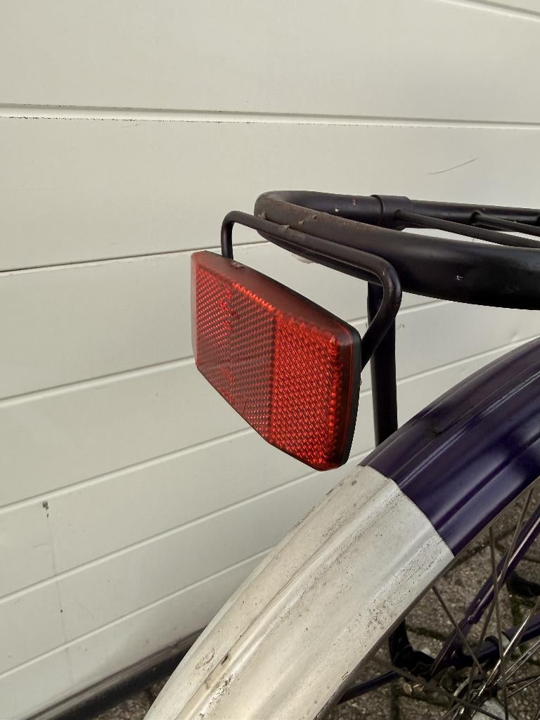 union 28 inch paars omafiets - Slot - Gel zadel, Ophalen of Verzenden, Gebruikt, Versnellingen