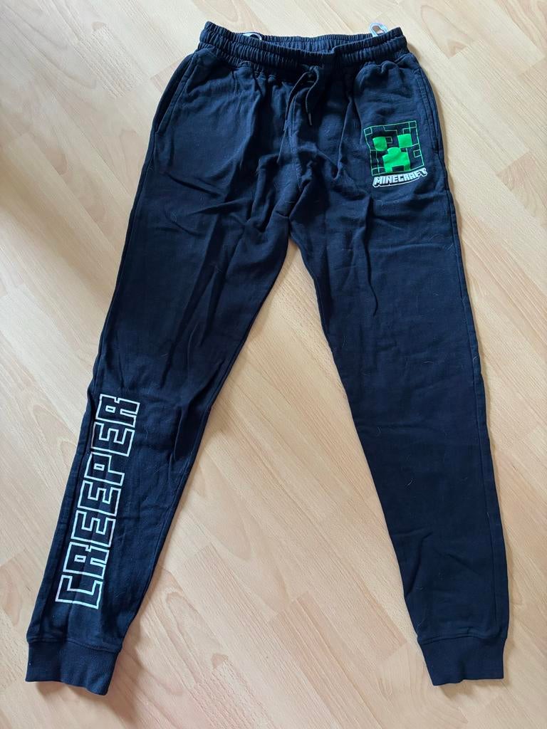 Minecraft Joggingbroek 158-164 ZGAN, Ophalen of Verzenden, Zo goed als nieuw, Jongen of Meisje, Broek