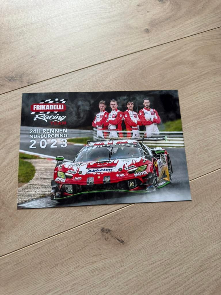 Frikandelli Racing 24h Nürburgring Winnaar 2023 Drivercard, Ophalen of Verzenden, Nieuw